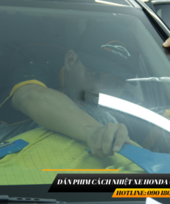 Dán phim cách nhiệt xe honda CRV - Loại bỏ tia UV