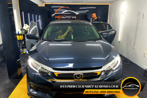 Dán phim cách nhiệt xe Honda Civic