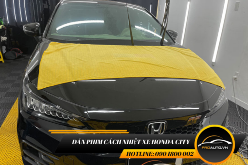 Dán phim cách nhiệt xe honda city