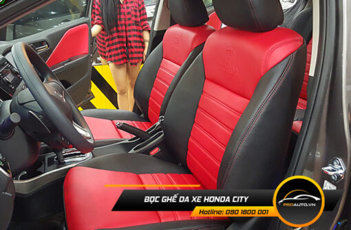 Bọc ghế da xe honda city