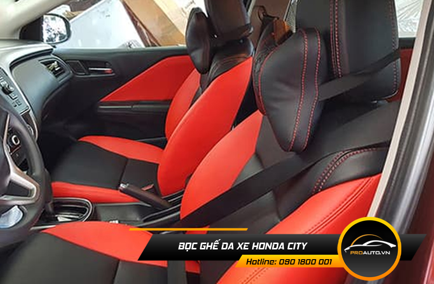 Bọc ghế da xe honda City