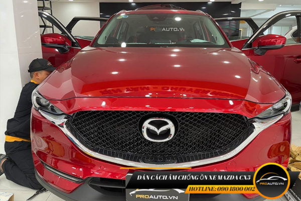 Cách âm chống ồn xe mazda cx5