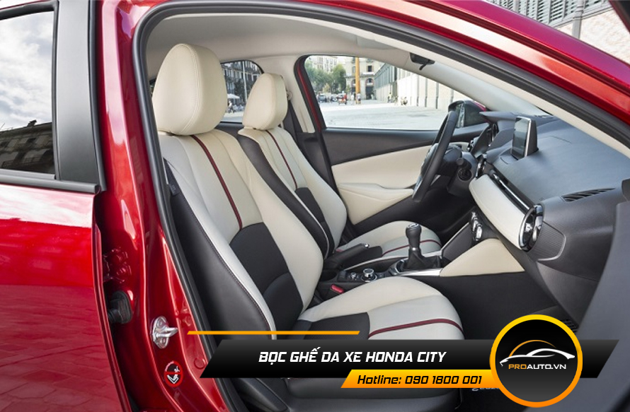 Bọc ghế da xe honda city