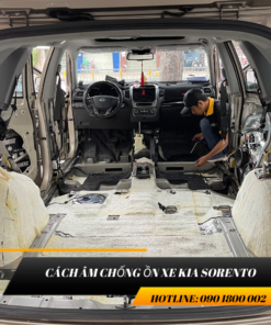 Cách âm chống ồn xe Kia Sorento