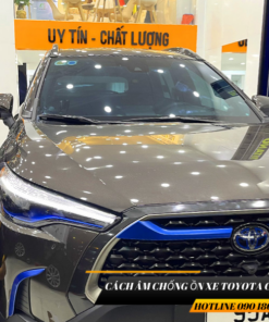 Cách âm chống ồn xe toyota cross