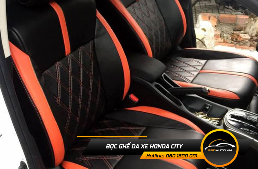 Bọc ghế da xe honda City