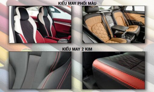 Các mẫu may bọc ghế da xe suzuki xl7