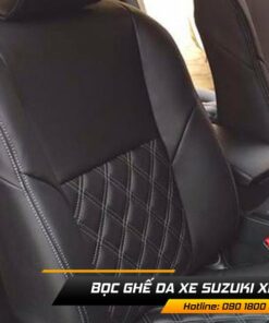 Mẫu bọc ghế da xe suzuki xl7 kiểu quả trám