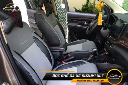 Bọc ghế da xe suzuki xl7 theo form zin