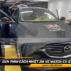 Dán phim cách nhiệt xe mazda cx8