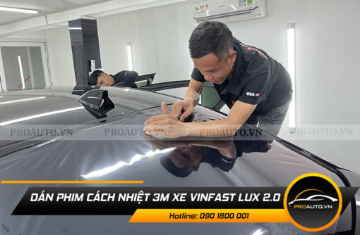 Dán Phim Cách Nhiệt Xe Vinfast Lux A2.0