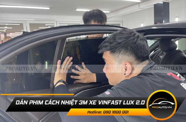 Dán Phim Cách Nhiệt Xe Vinfast Lux A2.0