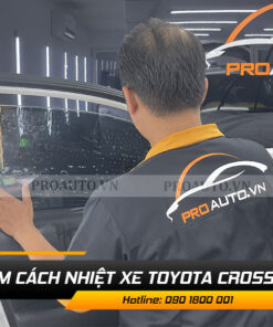 Dán phim cách nhiệt xe toyota cross - Tăng tính sang trọng cho xe