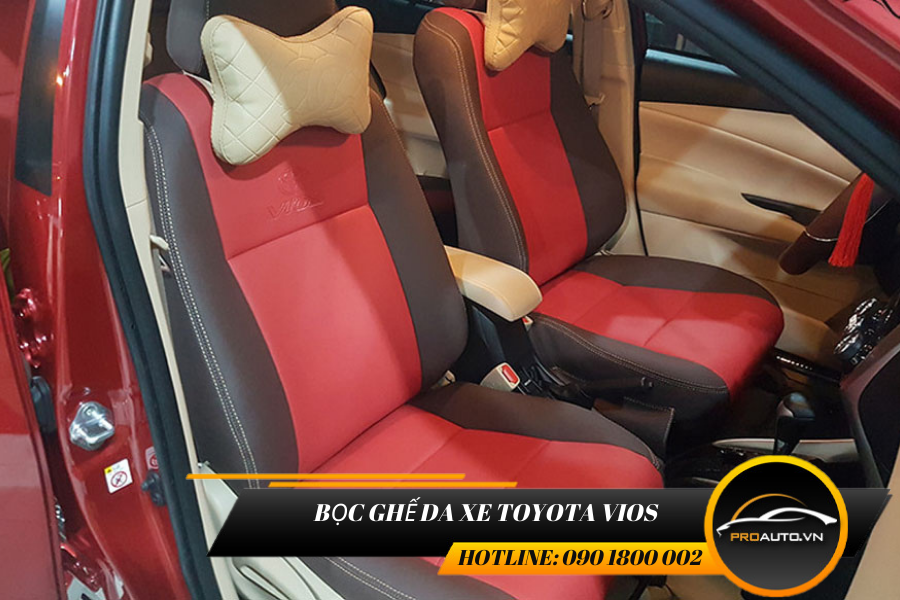 Bọc ghế da xe toyota vios