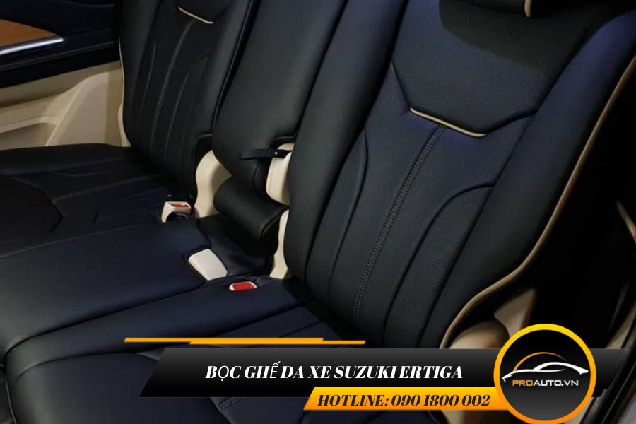 Bọc ghế da xe suzuki ertiga 