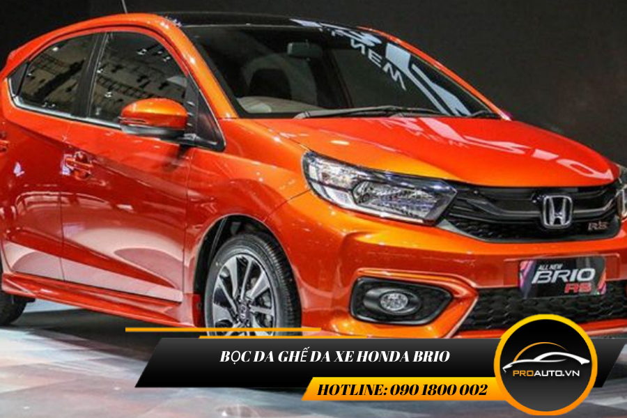 Bọc ghế da xe honda brio