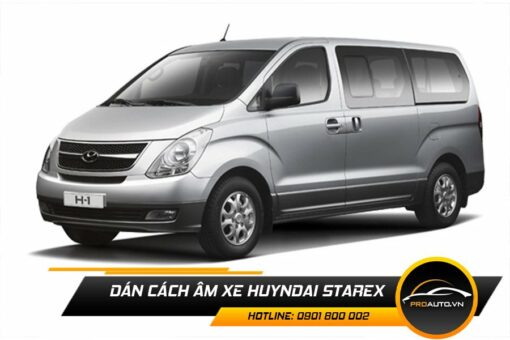 Cách âm chống ồn xe hyundai starex