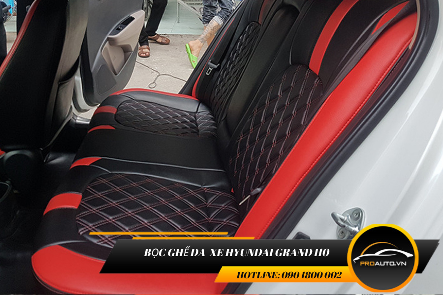 Bọc ghế da xe hyundai i10