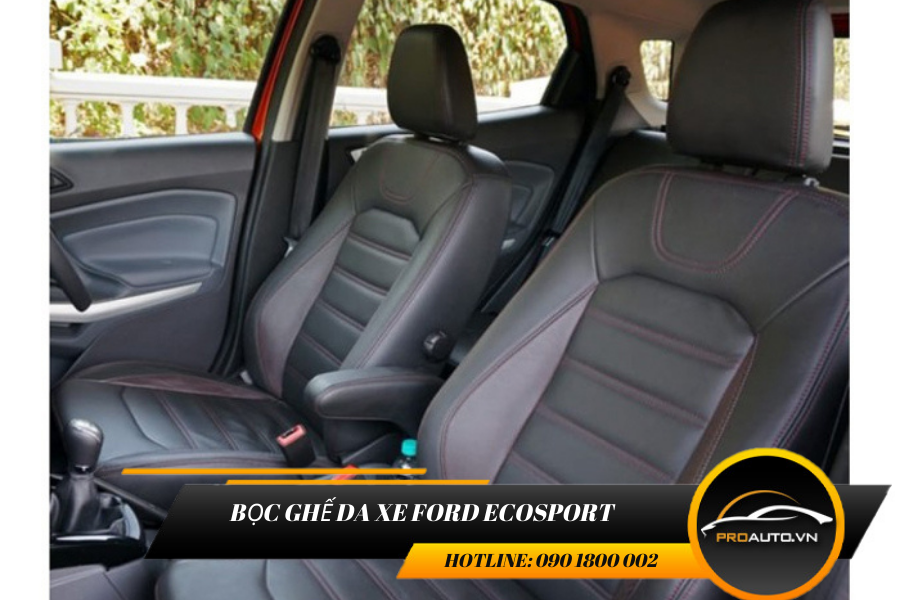 Bọc ghế da xe ford ecosport màu nguyên bản