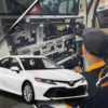 cách âm chống ồn xe toyota camry