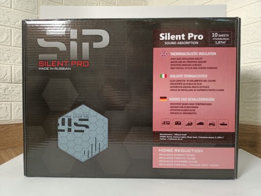 Tiêu âm Silen Pro F10 - Vật liệu cách âm chống ồn xe toyota camry hiệu quả