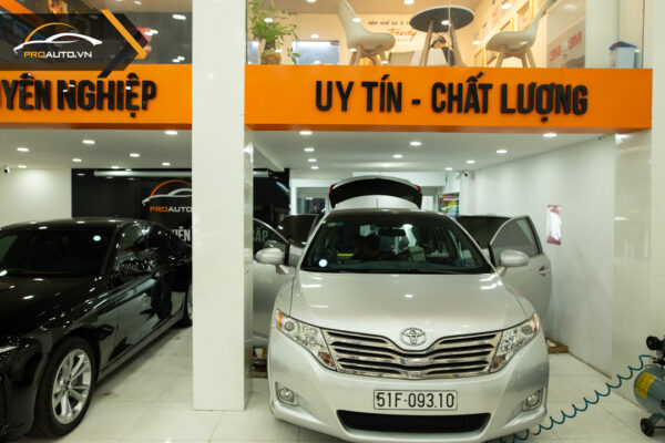 Cách âm chống ồn xe toyota venza